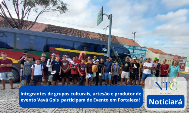 Os grupos de Caretas de Assaré juntamente com o produtor cultural, Vavá Gois, a Mestra da Cultura dos Caretas de Assaré, Marlene Vieira e o artesão e Mestre Aldízio Nogueira